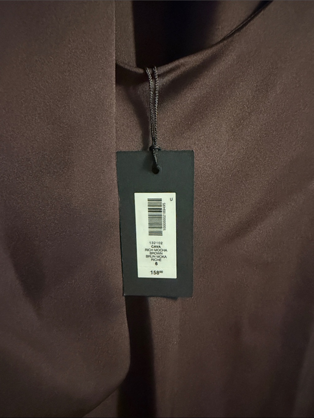 Aritzia Ten Tidal Satin Halter Dress - Picture 8 of 8